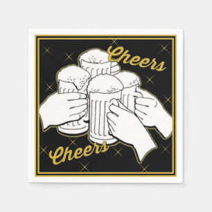 Cheers Beers Party Napkins Servet