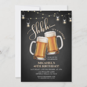 Cheers & Beers Surprise Volwassen 40ste Verjaardag Kaart