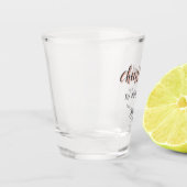 Cheers & beers to 40th birthday gray name year sin shot glas (Links)