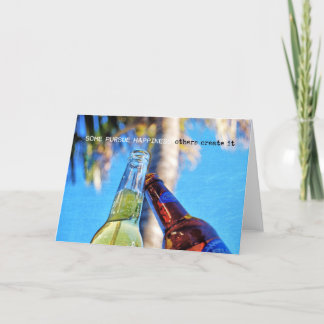 CHEERS BEERS WENSKAART BEDANKKAART