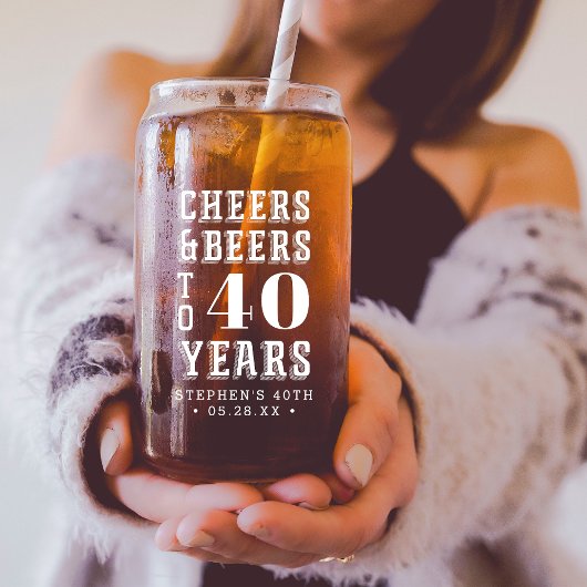 Cheers & Bières à 40 ans N'importe quel Jour de ja