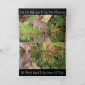 Cheers Birthday Drink Kaart (Binnen)