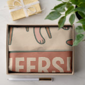 Cheers Cat – Mid Century Christmas Cocktail Tissuepapier (Geschenk)