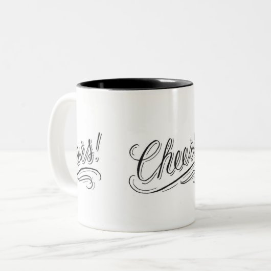 ****CHEERS CHEERS CHEERS*** CHRISTMAS MUG (Devant gauche)