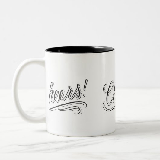 ****CHEERS CHEERS CHEERS*** CHRISTMAS MUG (Gauche)