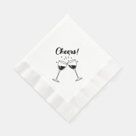 Cheers Cocktail Party Servet