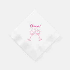 Cheers Cocktail Party Servet