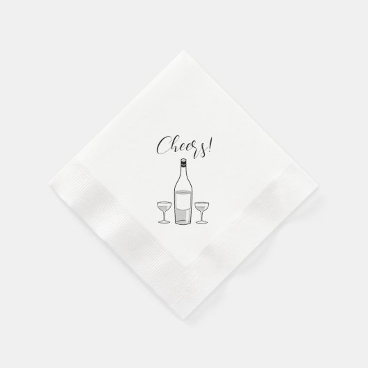 Cheers Cocktail Party Servet (Hoek)