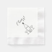 Cheers Cocktail Party Servet (Voorkant)