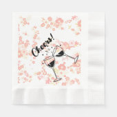 Cheers Cocktail Party Servet (Voorkant)