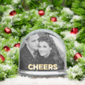 Cheers Double Photo Sneeuwbol (Kerstmis)