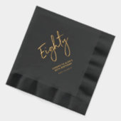 Cheers Eighty | Fête d'anniversaire moderne de 80 (Gauche)