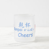 Cheers emoji matglas koffiemok (Center)