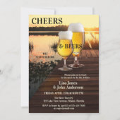 Cheers en beren de nacht voor het huwelijk kaart (Voorkant)