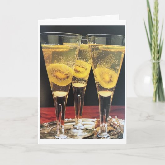 *CHEERS* EN *MERRY CHRISTMAS* AAN U KAART (Voorkant)