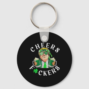 Cheers Forers St Patricks Day Grappig Bier Drink Sleutelhanger
