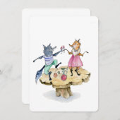 Cheers Foxy Save The Date (Voorkant / Achterkant)