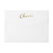 Cheers Gold Script (Achterkant)