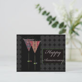 Cheers - Happy Jubileum Briefkaart (Staand voorkant)