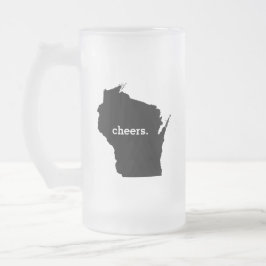 Cheers in Wisconsin Matglas Bierpul