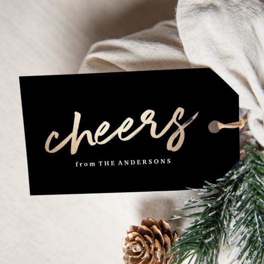 Cheers Luxe | Vakantiegeld Label Cadeaulabel