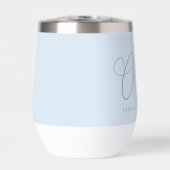 Cheers Minimal Soft Blue Script Custom Wedding   (Avant)