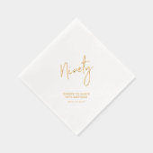 Cheers Ninety | Moderne fête d'anniversaire de 90 (Droite)
