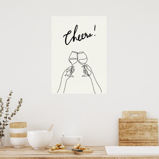 Cheers Poster (Keuken)