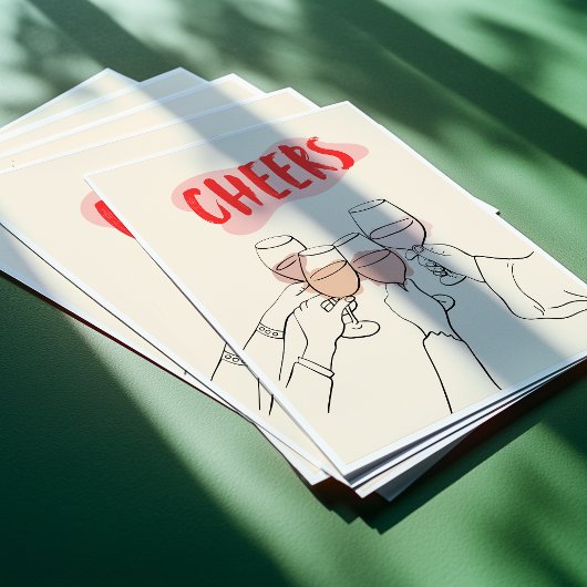 Cheers-Poster | Keuken Decor Print