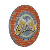 Cheers! Pub Sign Dartbord (Voorkant Links)