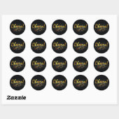 Cheers Ronde Sticker (Vel)
