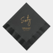 Cheers Sixty | Fête d'anniversaire moderne pour ad (Droite)