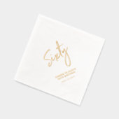 Cheers Sixty | Fête d'anniversaire moderne pour ad (Gauche)