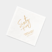 Cheers Sixty - five | Moderne fête d'anniversaire  (Gauche)