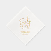 Cheers Sixty - five | Moderne fête d'anniversaire  (Droite)