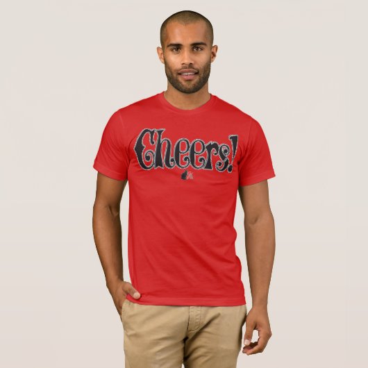 Cheers! T-shirt (Voorkant volledig)