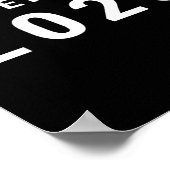 Cheers To 2026 Minimalist New Year  Poster (Hoek)