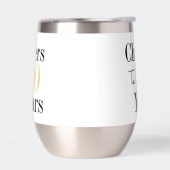 Cheers to 40 years Minimal Gold Birthday (Gauche)