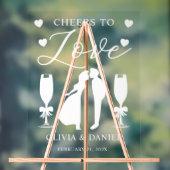 Cheers to Love Personalized Wedding (Neutre)