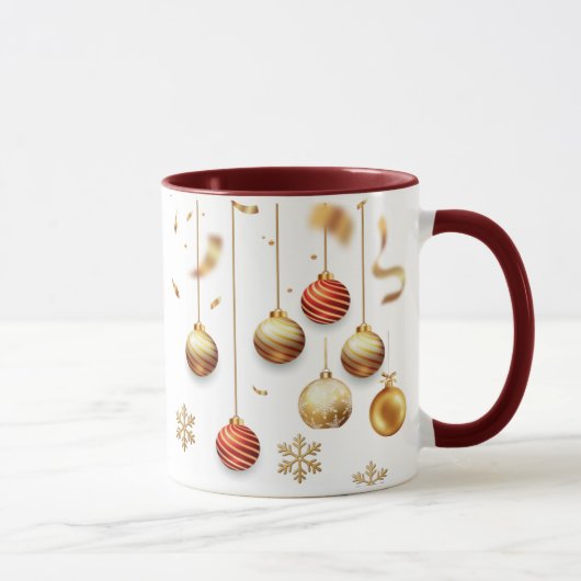 Cheers to New Beginnings | Custom Holiday Mug 2026 (Droite)