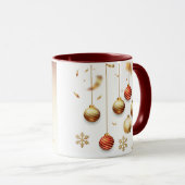 Cheers to New Beginnings | Custom Holiday Mug 2026 (Devant droit)