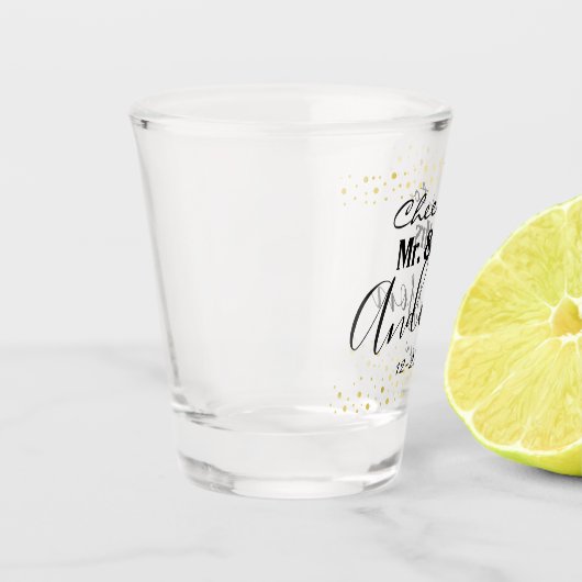 Cheers to Personalized Name Shot Glas (Links)
