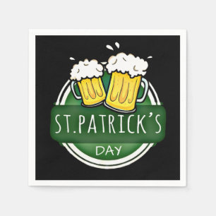 Cheers to St Patrick's Day Beer Mokken Servet