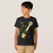 Cheers To The New Year 2026 Champagne Drinking Par T-shirt (Voorkant volledig)