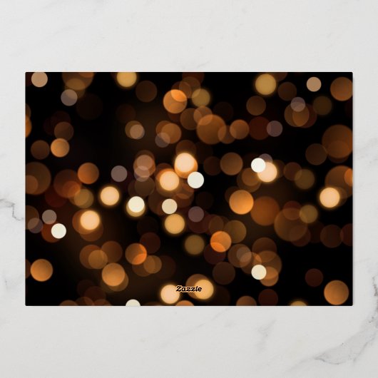 Cheers to the New Year | Elegant Photo  Folie Feestdagenkaart (Achterkant)