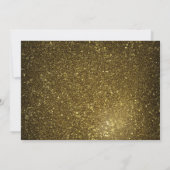 Cheers tot 30 jaar zwart goud 30e verjaardag kaart (Achterkant)