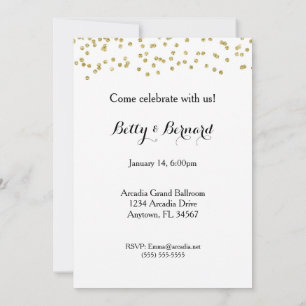 Cheers tot 50 jaar Jubileum Partij Kaart