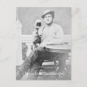 Cheers uit Sacramento, CA! (2) Briefkaart