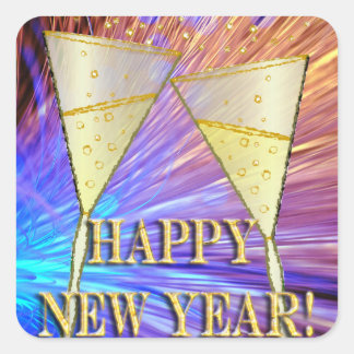 Cheers Vierkante Sticker