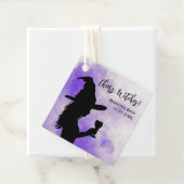 Cheers Witches Halloween Bachelorette Party, heks Bedankjes Labels (In situ)